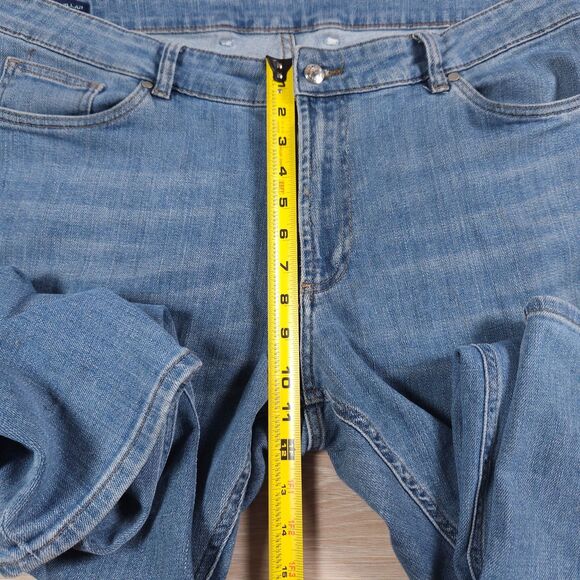 Peter Millar Crown Crafted Jeans Mens 40x34(32) Blue Stretch Denim 5-Pocket - Picture 11 of 16